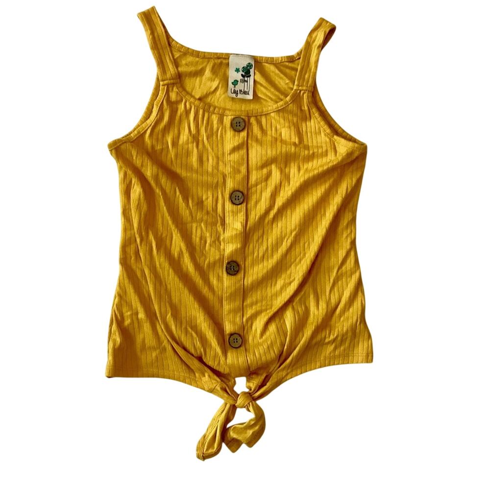 Lily Bleu Yellow/Gold Summer Tank Top